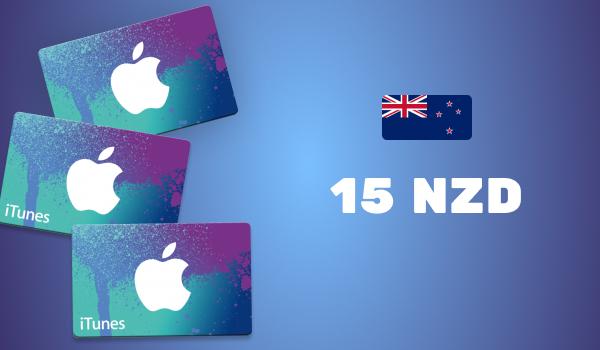 Apple iTunes Gift Card 15 NZD