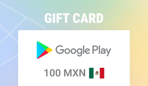 Google Play Gift Card 100 MXN