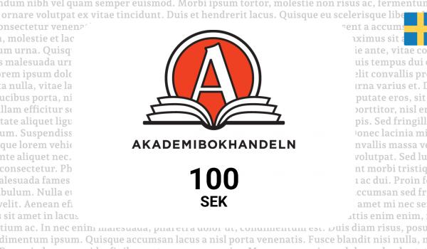 Akademibokhandeln Gift Card 100 SEK