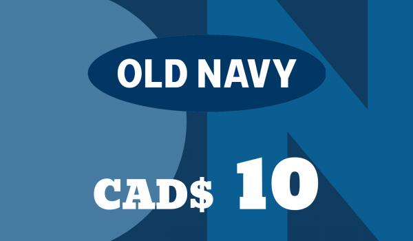 Old Navy Gift Card 10 CAD