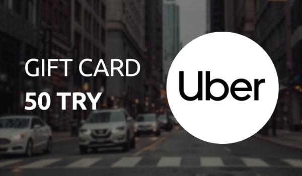 Uber Gift Card 50 TRY