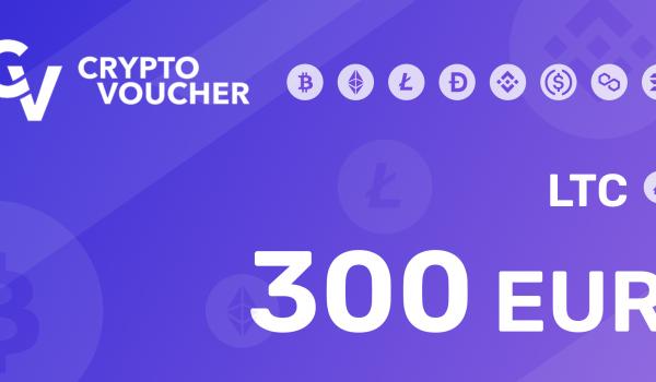 Crypto Voucher LTC 300 EUR