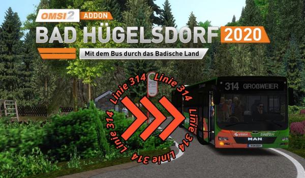 OMSI 2 Addon Bad Hgelsdorf 2020 (PC)
