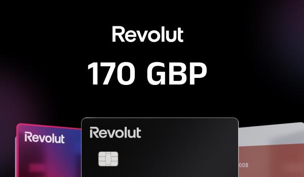 Revolut Gift Card 170 GBP