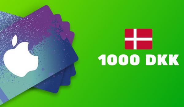 Apple iTunes Gift Card 1000 DKK