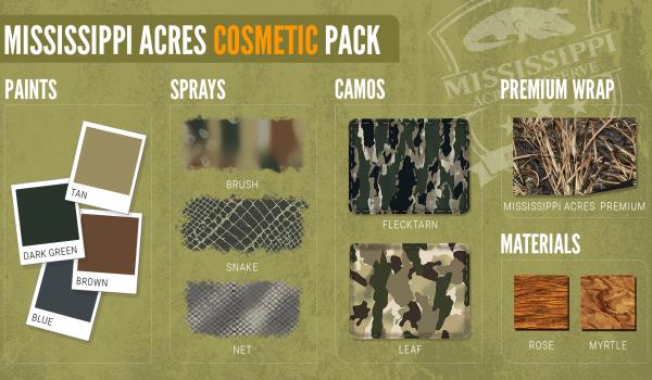 TheHunter Call of the Wild Mississippi Acres Cosmetic Pack (PC)