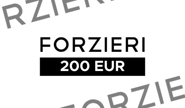 FORZIERI Gift Card 200 EUR