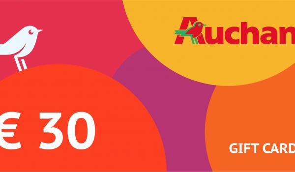 Auchan Gift Card 30 EUR