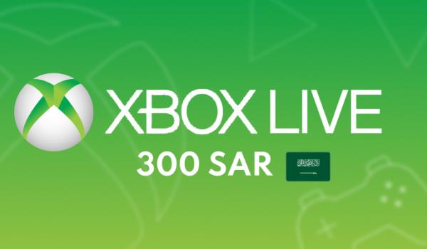 XBOX Live Gift Card 300 SAR