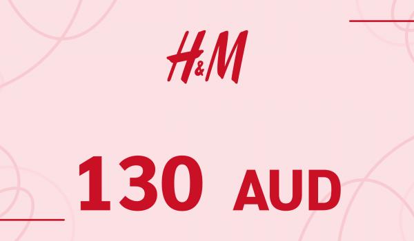 H and M Gift Card 130 AUD