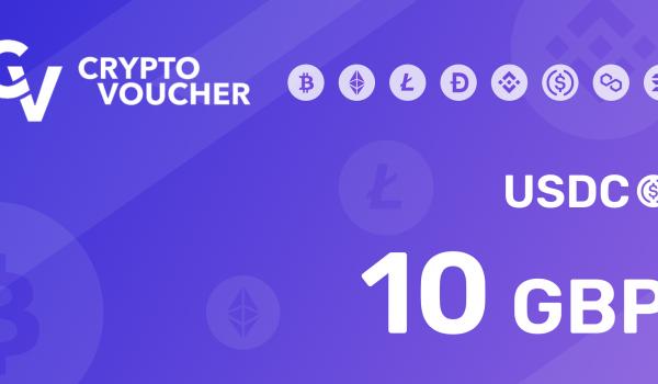 Crypto Voucher USDC 10 GBP