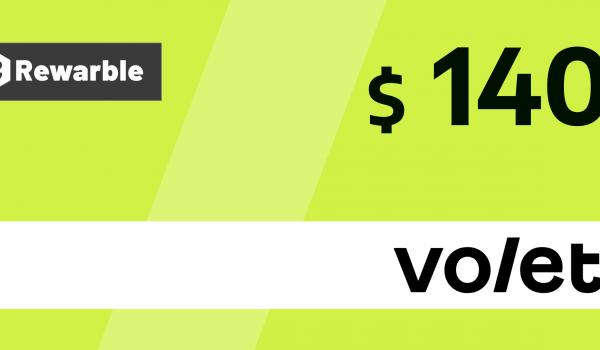 Volet Gift Card 140 USD