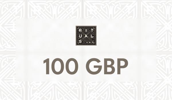 Rituals Gift Card 100 GBP