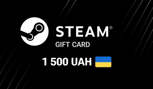 Steam Gift Card 1500 UAH