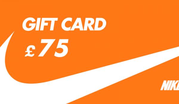 Nike Store Gift Card 75 GBP