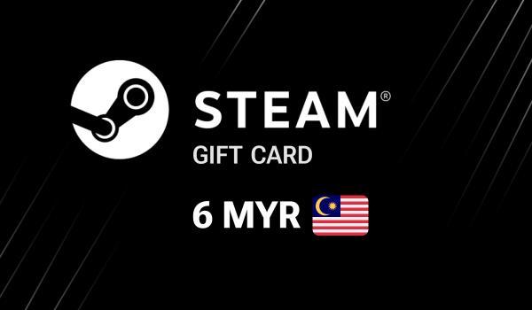 Steam Gift Card 6 MYR