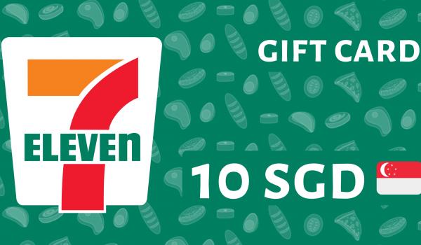 7 Eleven Gift Card 10 SGD