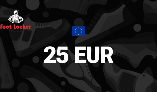 Foot Locker Gift Card 25 EUR