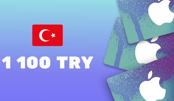 Apple iTunes Gift Card 1100 TRY