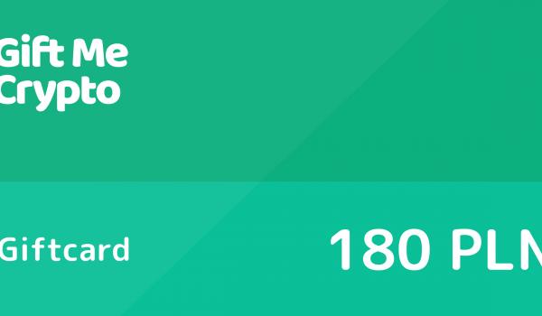 Gift Me Crypto Gift Card 180 PLN