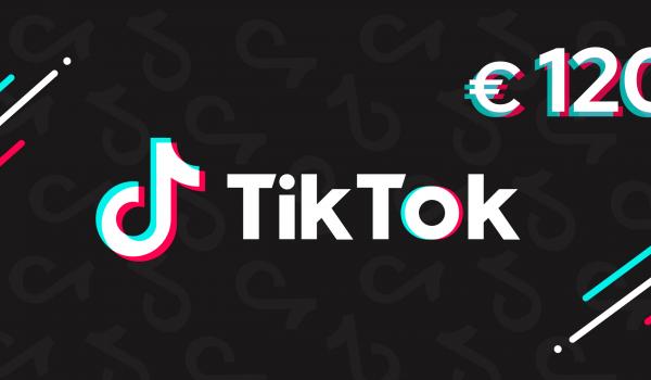 TikTok Gift Card 120 EUR