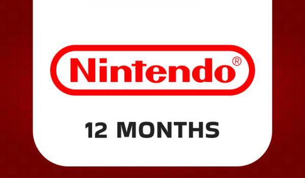 Nintendo Switch Online Individual Membership 12 Months