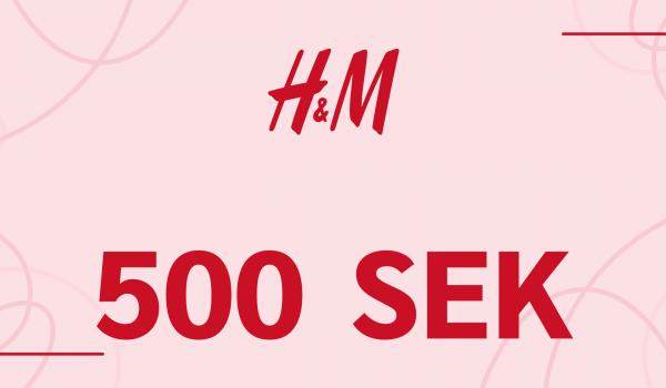H and M Gift Card 500 SEK