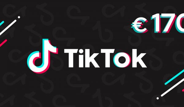 TikTok Gift Card 170 EUR
