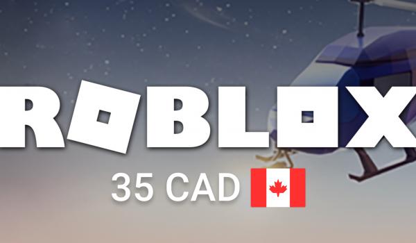 Roblox Gift Card 35 CAD