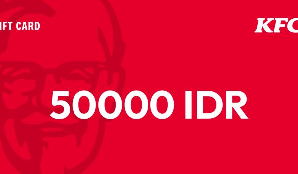 KFC Gift Card 50000 IDR