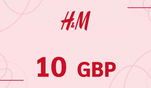 H and M Gift Card 10 GBP