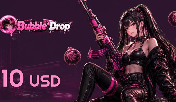 BubbleDrop Gift Card 10 USD