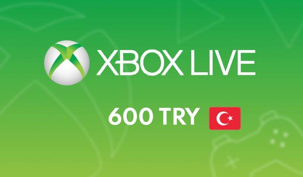 XBOX Live Gift Card 600 TRY