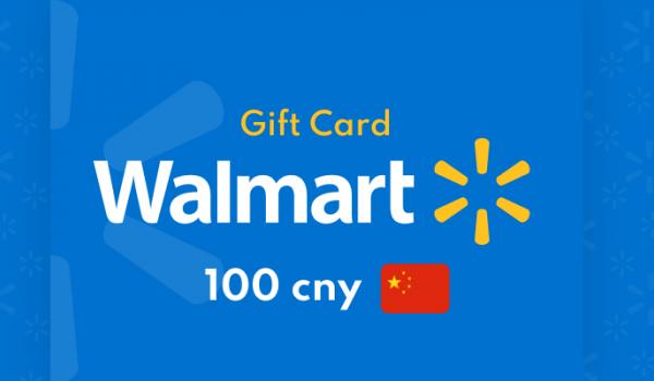 Walmart Gift Card 100 CNY