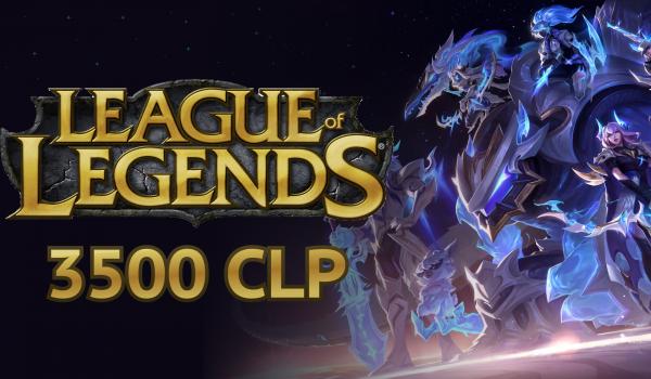League of Legends Gift Card 3500 CLP