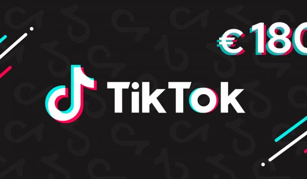 TikTok Gift Card 180 EUR