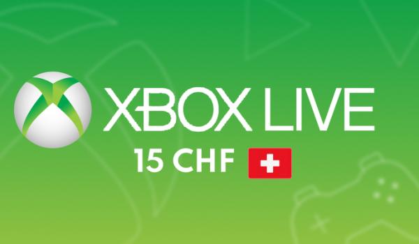 XBOX Live Gift Card 15 CHF