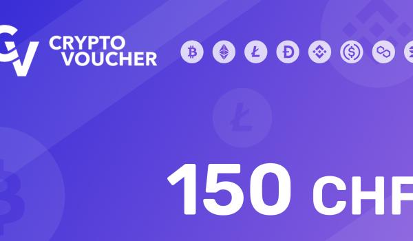 Crypto Voucher Gift Card 150 CHF