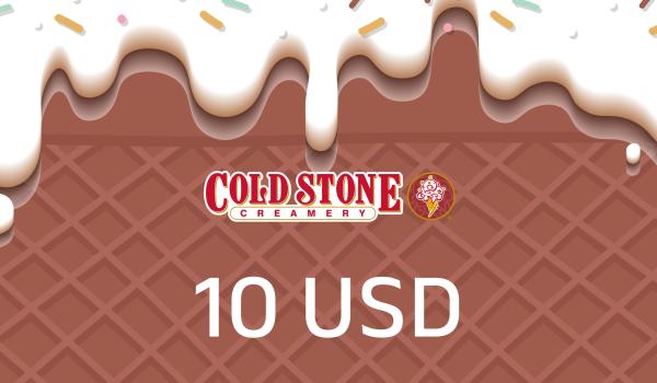 Cold Stone Creamery Gift Card 10 USD