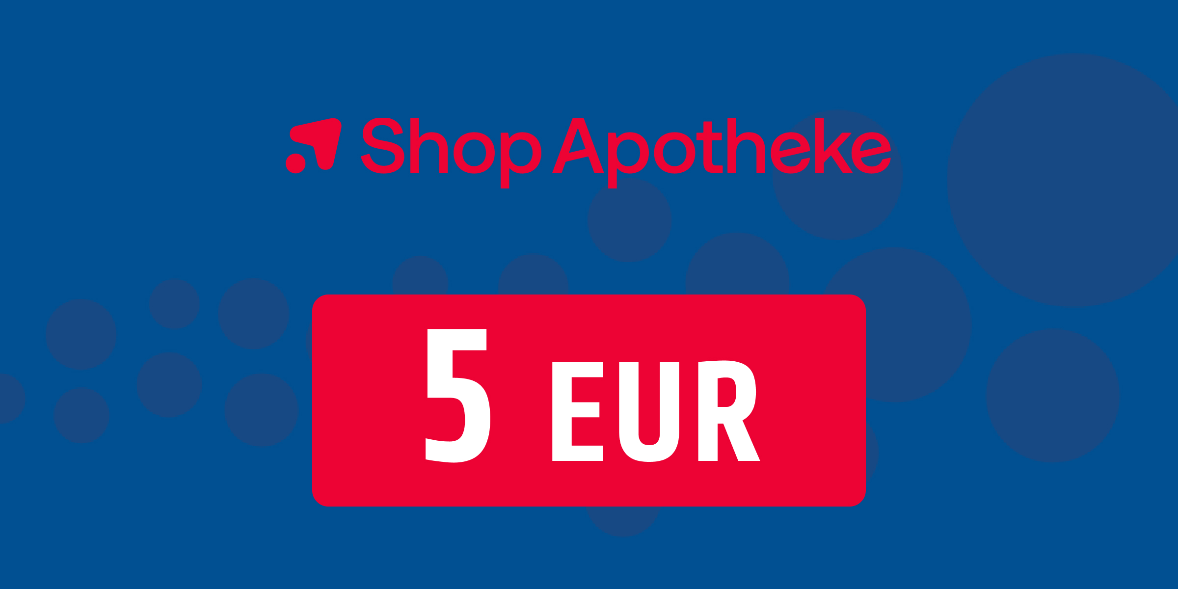 Shop Apotheke Gift Card 5 EUR