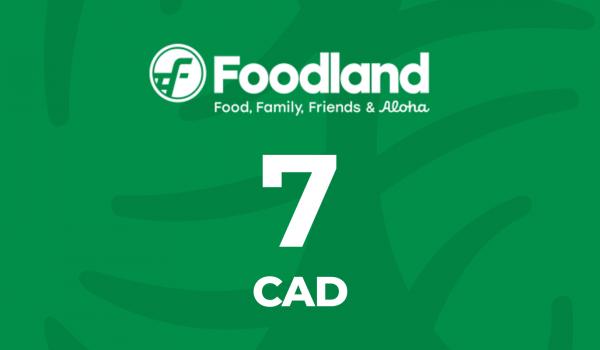 Foodland Gift Card 7 CAD