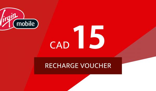 Virgin Mobile Gift Card 15 CAD