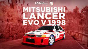 WRC 10 FIA World Rally Championship Mitsubishi Lancer Evo V 1998 DLC (PC)