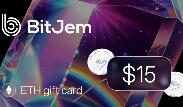 Bitjem ETH Gift Card 15 USD