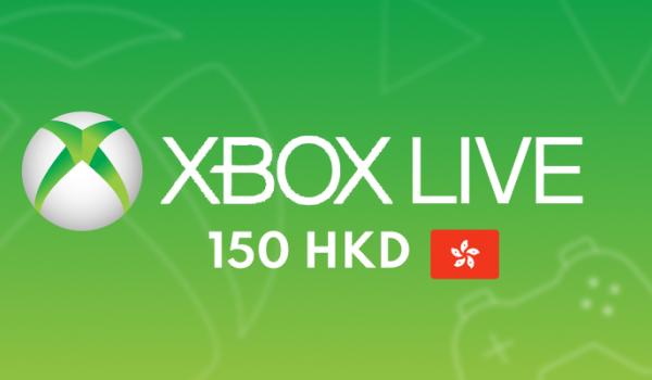 XBOX Live Gift Card 150 HKD