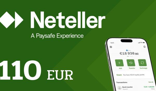 Neteller Gift Card 110 EUR