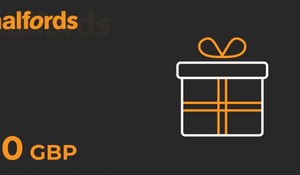 Halfords Gift Card 10 GBP