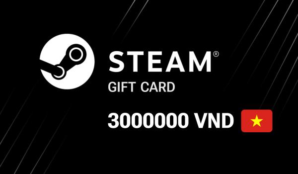 Steam Gift Card 3000000 VND