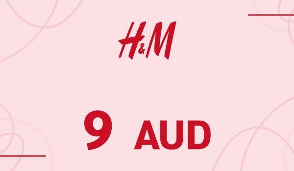H and M Gift Card 9 AUD