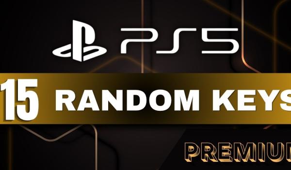 Random PS5 15 Keys PREMIUM